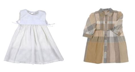 Vestiti per bambina Burberry, Collezione Inverno 2024 .